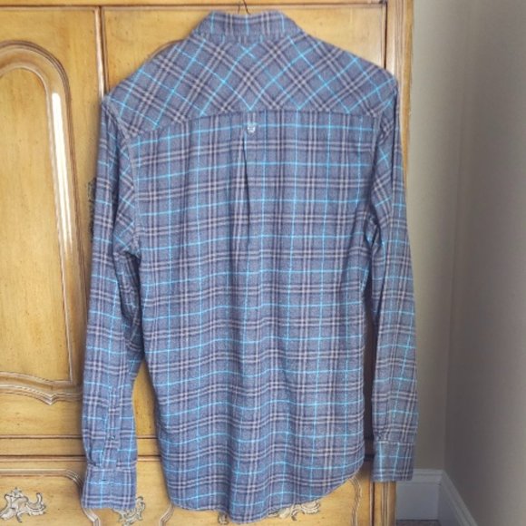Bugatchi Flannel Plaid Shirt - Picture 3 of 7